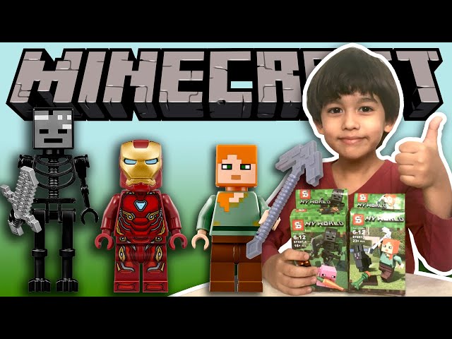 Brinquedo Boneco Minecraft My World Compatível Lego - Alex em Promoção na  Americanas