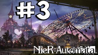 Прохождение NieR: Automata На Русском ➤ Часть 3 PS4 Pro ➤ Пустыня 1080p 60ᶠᵖˢ HD ✔