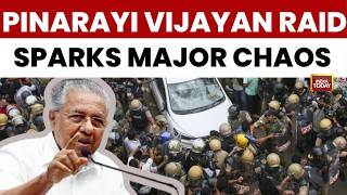 ED Files FIR After Violent Mob Attack Outside Pinarayi Vijayan Residence | Kerala Raids Turn Violent