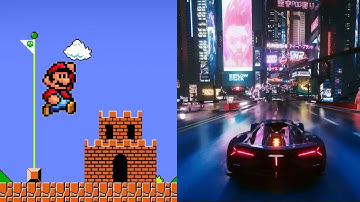 The Ultimate Evolution of Video Game Graphics From Pixels to Photorealism