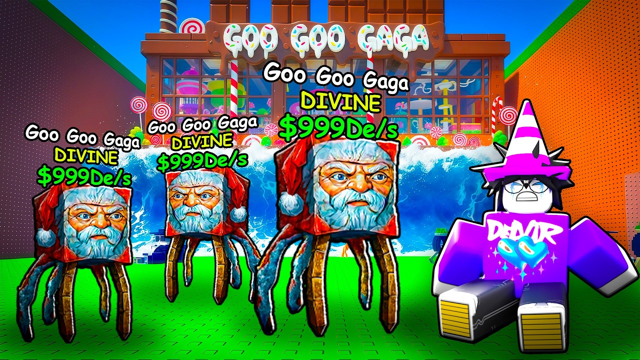 😱GOO GOO GAGA НАПАЛ НА ЦУНАМИ В СБЕГИ ОТ ЦУНАМИ И СПАСИ БРЕЙНРОТОВ!