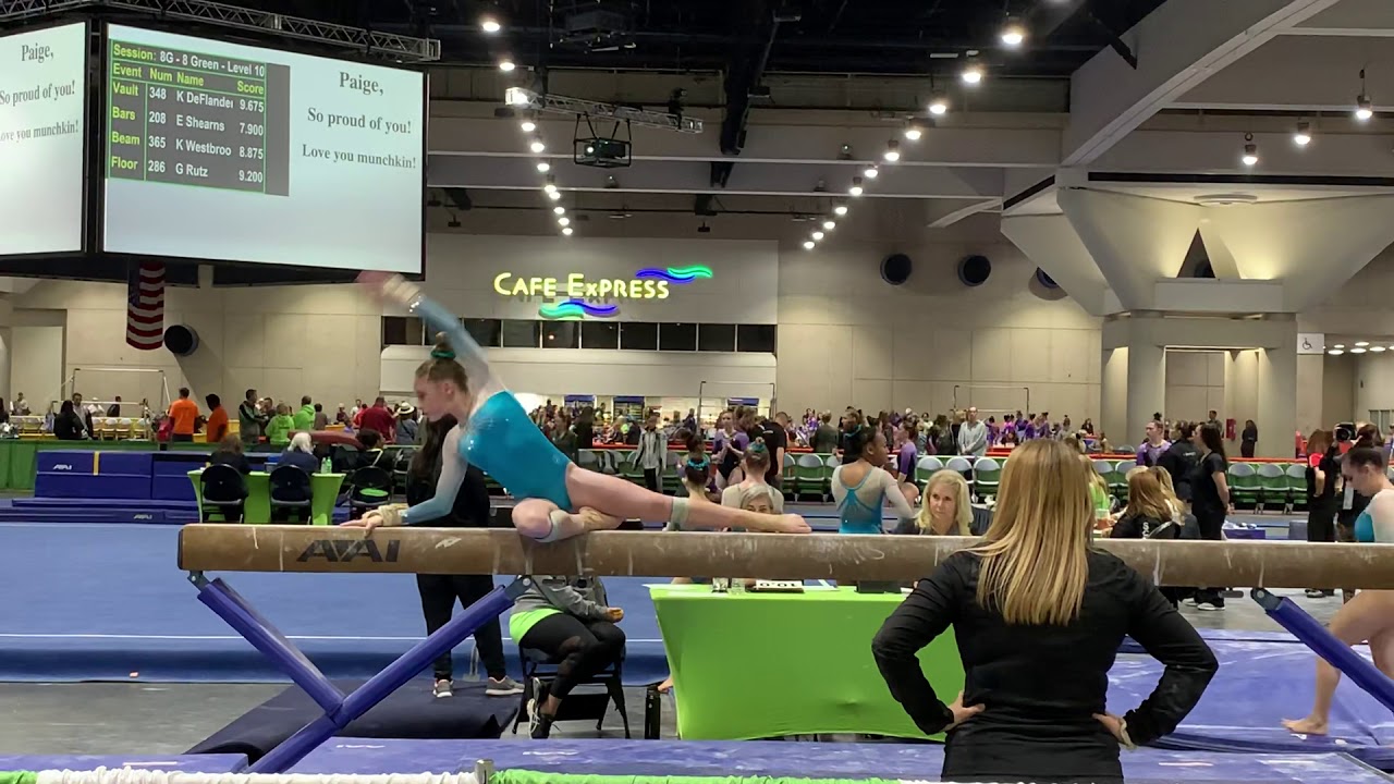 SCEGA California Classic 2019 - Beam 9.4 Jansen Morris - Level 10 WOGA
