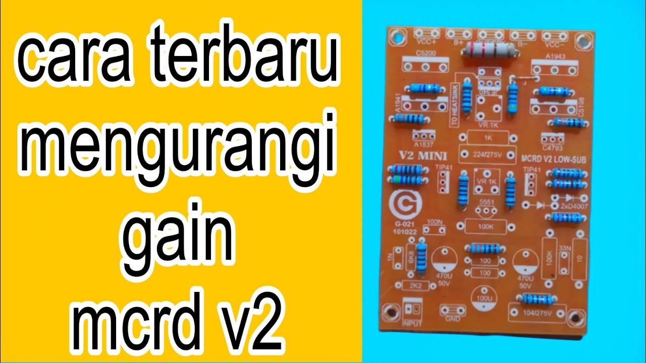 CARA KURANNGI GAIN MCRD V2