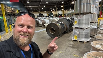 How Gutter Coil Is Made for Gutter Machines | Factory Tour & Pro Tips