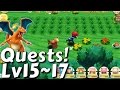 Jogando Pokémon Remake (口袋妖怪重制) - Quests do lv15 ao lv17