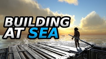 Starting my MULTI RAFT base! | Solo PVP RAFT Life | ARK Survival Evolved S4 EP11