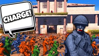 MASSACRE AT THE PALACE! Nostalgic Battle Simulation | Army Men of War S5E21