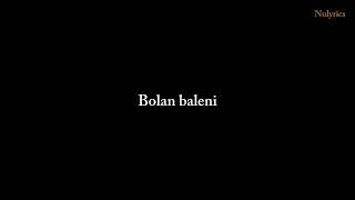 Nabila Maharani - Sadar diri ( Lyrics Slowed )