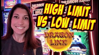 Which is better? High Limit Vs. Low Limit Dragon Link 🎰