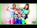 Giant Mystery Wheel 3 Colors of Slime Glue Switch Up Challenge