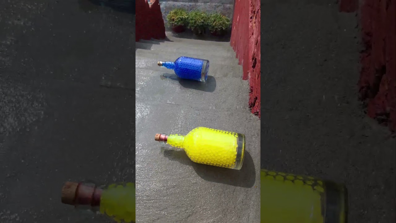 Breaking glass Bottles! Crushing Crunchy & Soft things #shorts #asmr #satisfying #asmrsounds