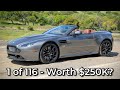 2017 Aston Martin V12 Vantage S Roadster Review - Why This Manual V12 Unicorn Is So Special