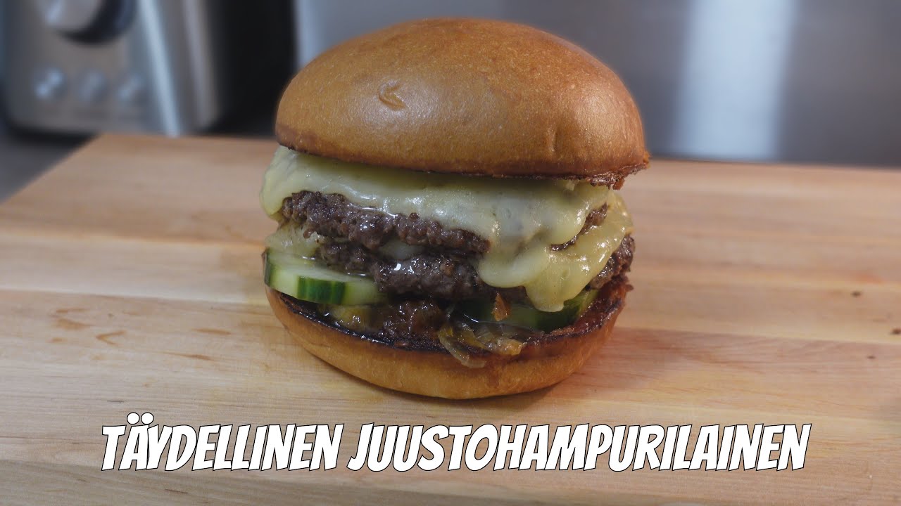Kokkaillaan täydellinen Juustohampurilainen!
