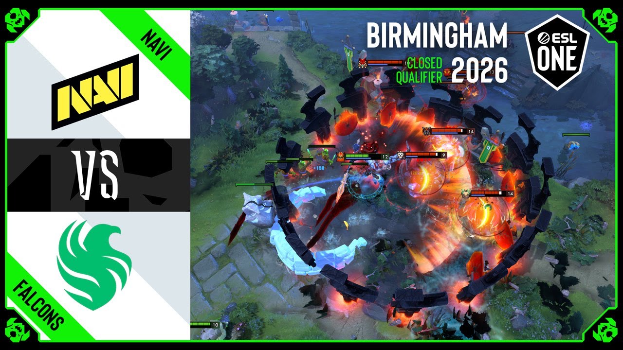 NAVI vs FALCONS – HIGHLIGHTS - ESL One Birmingham 2026 CQ WEU