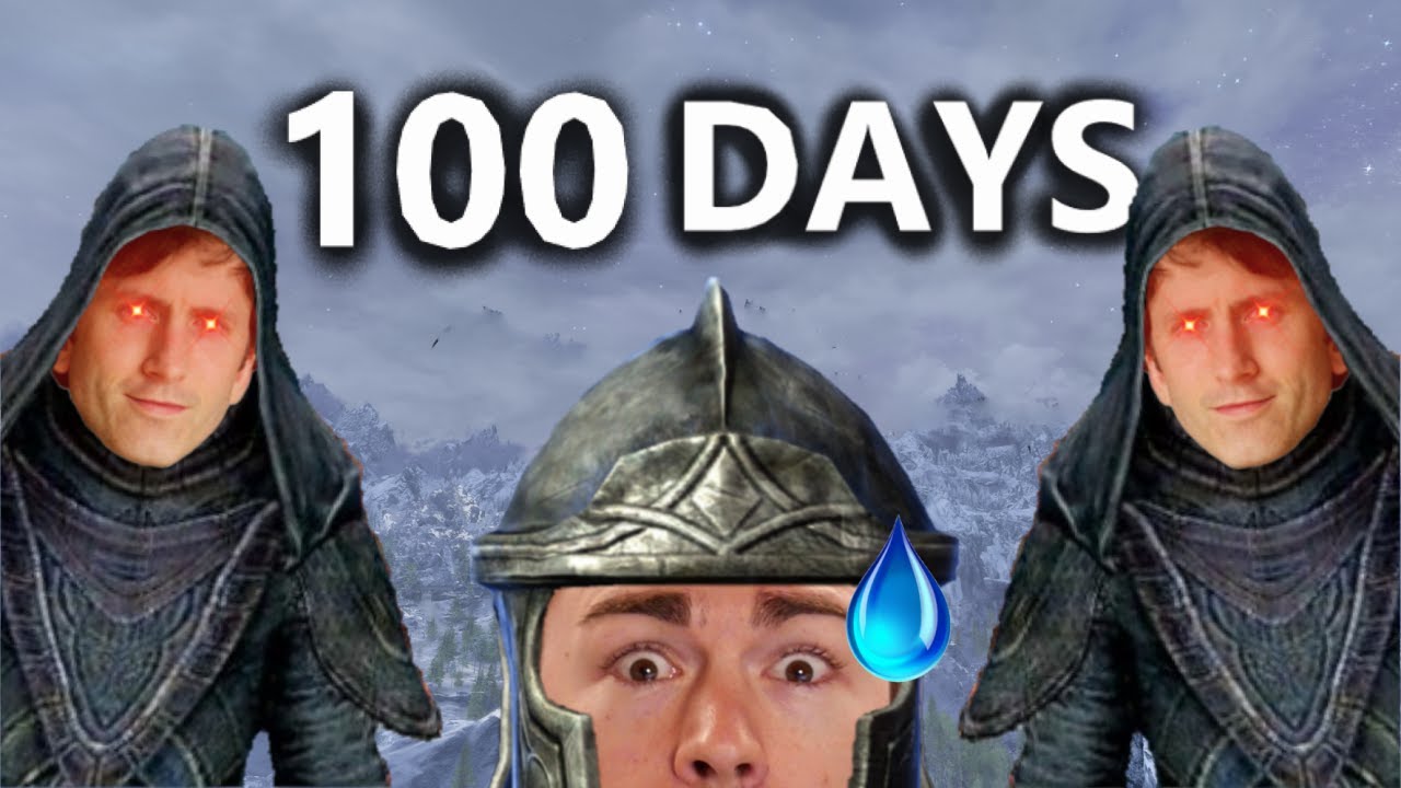 INTENSE 1000+ MODS SKYRIM 100 DAY CHALLENGE #live - YouTube