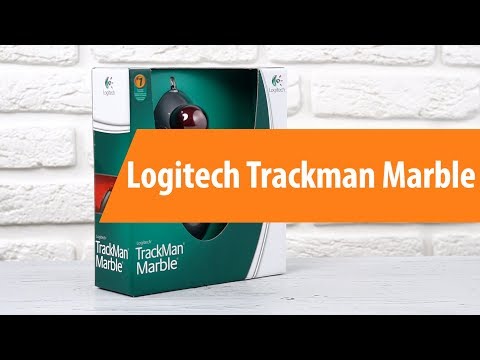 Распаковка Logitech Trackman Marble / Unboxing Logitech Trackman Marble