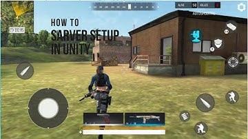 how to make battle royale game in unity | Sarver setup.