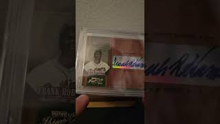 #cardoftheday 2004 Prime Cuts Frank Robinson Auto #sportscards #baseballcards #hofauto #autograph