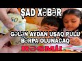 SON XEBERLER! ƏHALİYƏ ŞAD XƏBƏR! GƏLƏN AYDAN UŞAQ PULU VERİLƏCƏK. RƏSMİ AÇIQLAMA VERİLDİ. / XƏBƏRLƏR