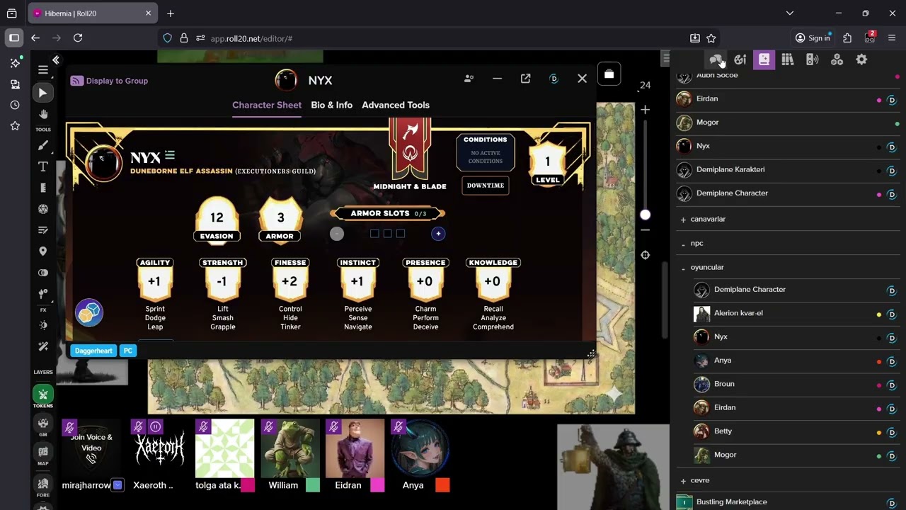 Hibernia: Sis ve Küller Diyari (Lanetten Doğanlar) Bölüm 2 #daggerheart #hibernia #frp #dnd #TTRPG 