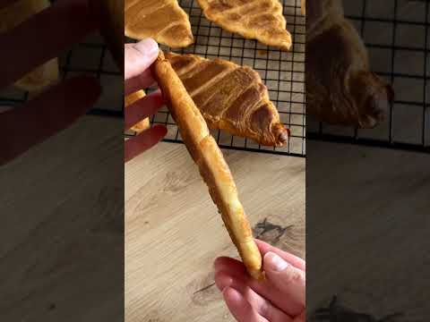 Рецепт плоских круассанов😋 #flatcroissant #croissant #круассаны
