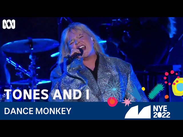 Tones and I - Dance Monkey | Sydney New Year's Eve 2022 | ABC TV + iview class=