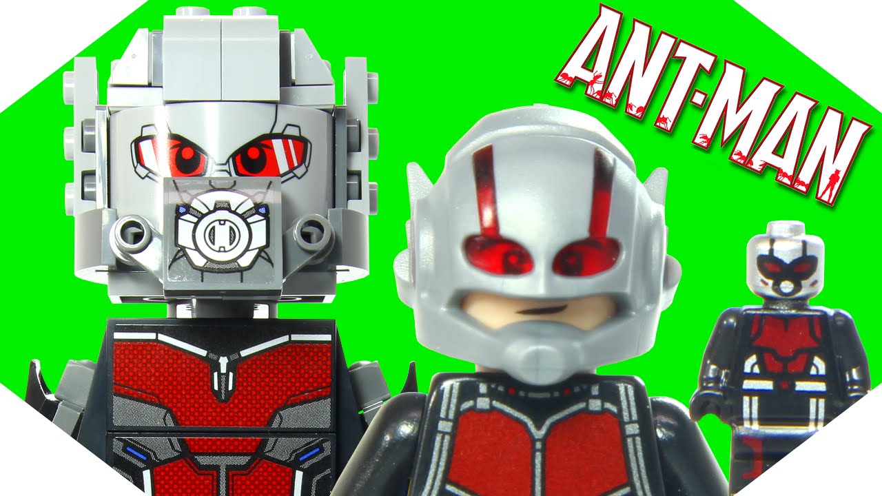 LEGO Marvel Avengers Ant Man Giant Man Scott Lang Animated Figure Build