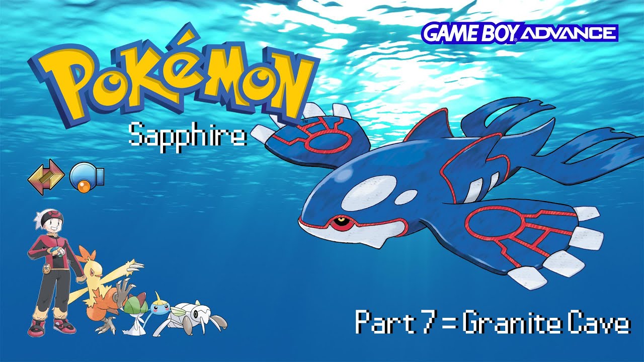 Pokemon Sapphire Walkthrough Part 7: Granite Cave