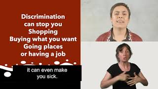 Discrimination and the Law (AUSLAN)