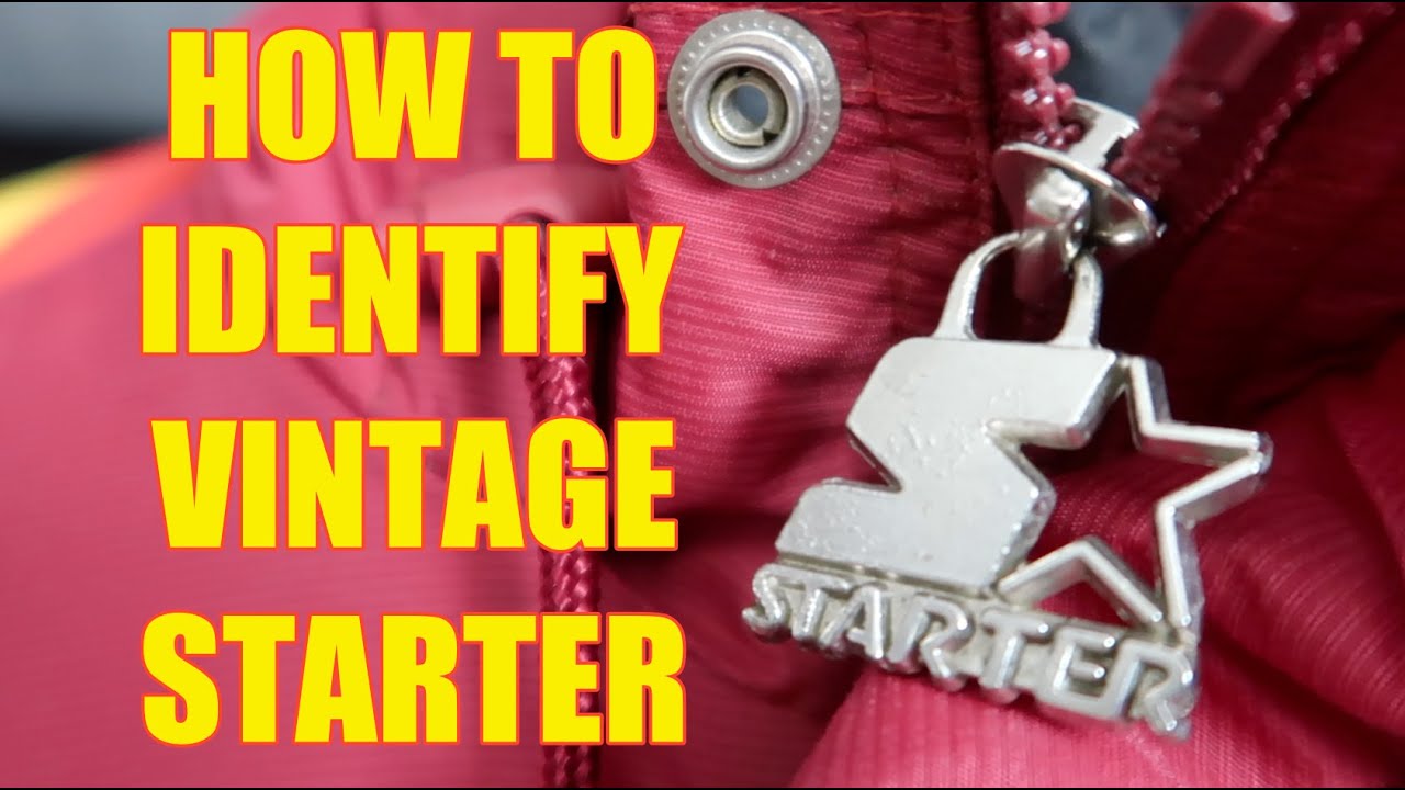 How To Identify Vintage Starter Brand - YouTube