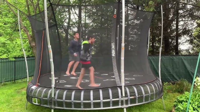 Vuly Thunder Trampoline with the Kids - YouTube