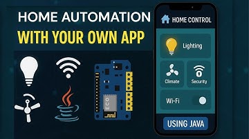 Home Automation with Wemos D1 R1 & Custom Android App (WiFi Control)