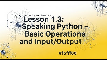 Lesson 3  Master Python Input Output and Basic Operations in 10 Minutes | Python Tutorial 2025