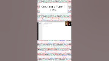 Full video in related video! Creating a form in Flask with Python! #python #coding #flask #html