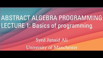 Abstract Algebra In GAP Lecture 1