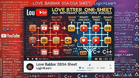 Top Binary Tree Questions Solved! ✅ | Love Babbar DSA Sheet in C++  | LogicnLearn