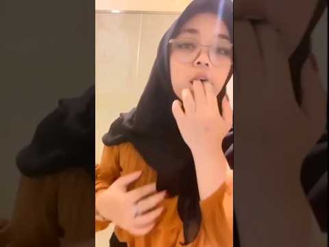 cewek hijab lagi sange #jedagjedug #viral #shortvideo #tiktok #manis