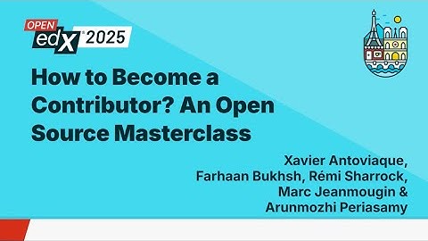 How to Become a Contributor? An Open Source Masterclass