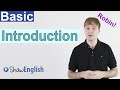 Basic English Introduction