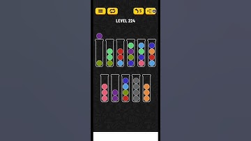 Ball sort puzzle level 224