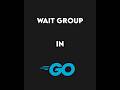 How Does a Wait Group Work in Go? ⏰