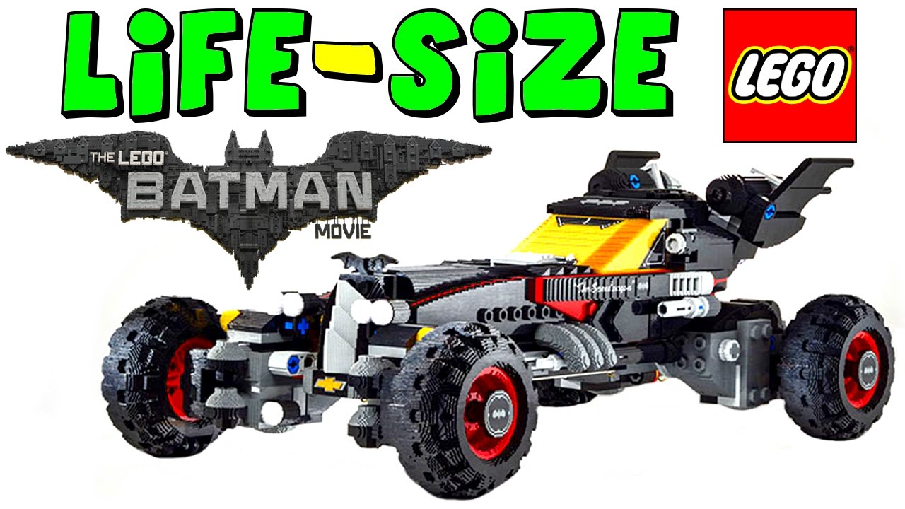 ???? LIFE SIZE LEGO Batmobile | LEGO Batman Movie News