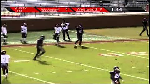 Woodruff pass to set up Field Goal