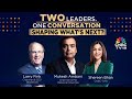 MEGA EXCLUSIVE Mukesh Ambani Larry Fink INTERVIEW Investing For A New Era JioBlackRock Event