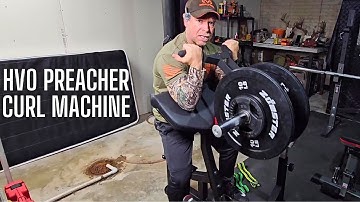 Preacher Curl Machine | HVO Preacher Curl Machine | Curl Bench