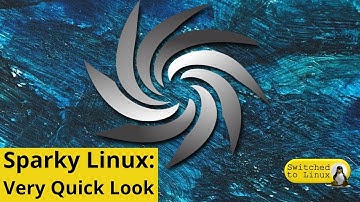 Sparky Linux (very) quick look!
