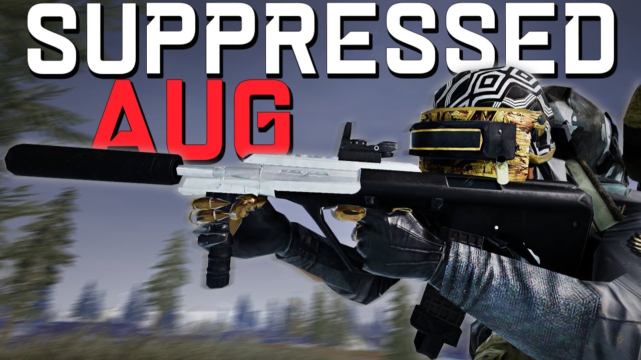 SUPPRESSED AUG SOUNDS SO GOOD – PUBG