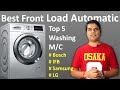 Best Front load washing machine in India 2020|Top 5 Front load washing machine|