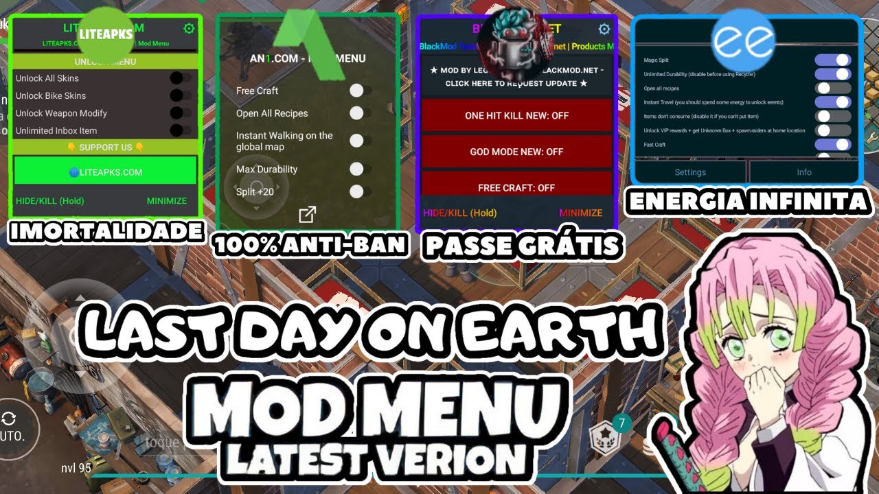 4 NEW!! Last Day On Earth MOD MENU》Last Day On Earth: Survival