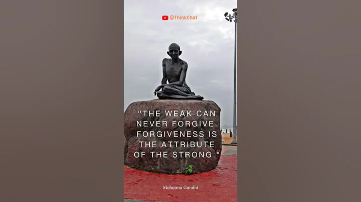 4 | Motivational Quote | Mahatma Gandhi #thinkchat